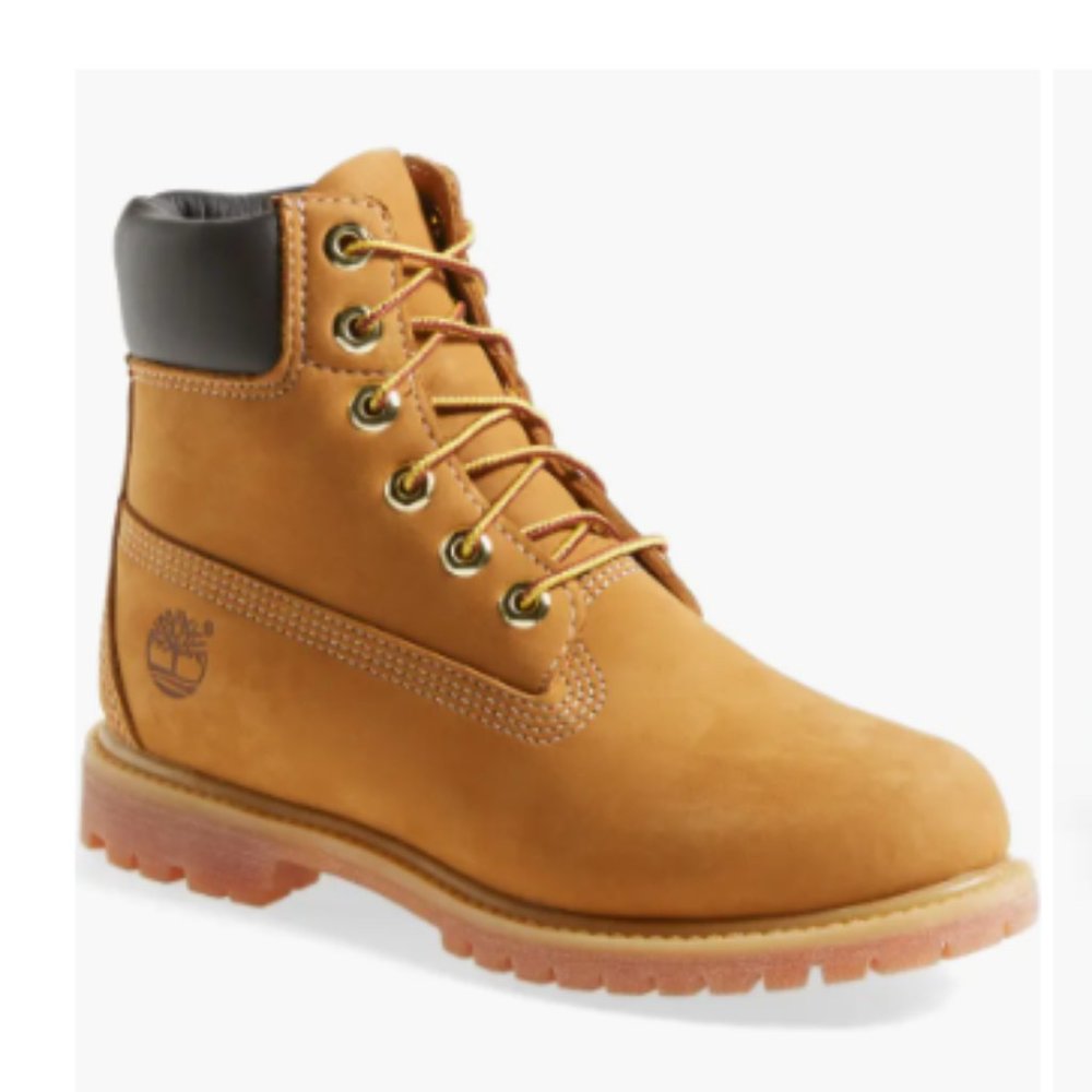 Timberland Premium Waterproof Lug Sole Boot (Women) Yellow / Size 7.5